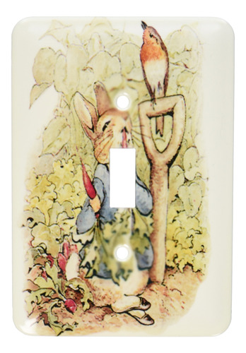 Lsp_110164_1 Peter Rabbit In The Garden-vintage Art Int...