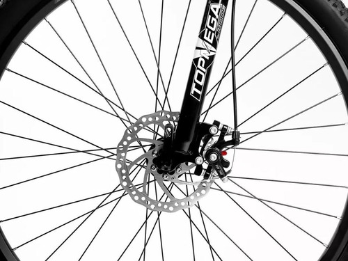 Bicicleta Mountain Topmega Sunshine R29 Aluminio Shimano 21v. Frenos A Discos Suspension Mtb Color Negro Tamaño Del Cuadro M