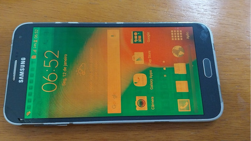 Smartphone Samsung Galaxy E7 Tela Com Defeito (Usado)