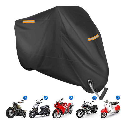 Funda Motocicleta Impermeab Grueso Cubiertas Para Moto