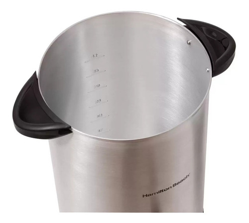 Cafetera Urna Hamilton Beach, Cafetera Para 45 Tazas Color Gris