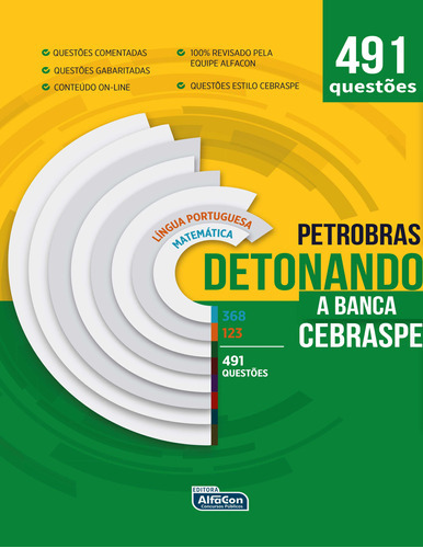 Detonando A Banca - Petrobras, De Equipe Alfacon. Editora Alfacon, Capa Mole Em Português