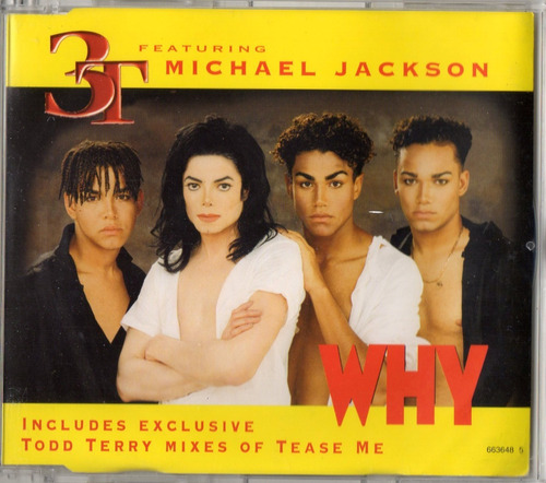 Michael Jackson 3t Why Single Cd 4 Tracks Part 2 Austria/uk
