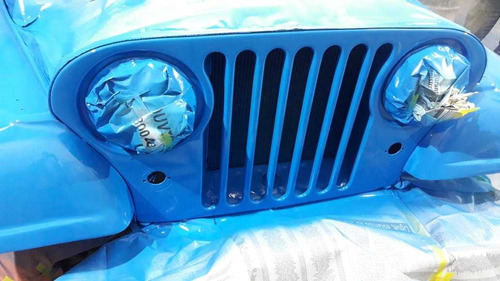 Jeep Willys 4x4 Gasolina 1972 Azul Restaurado Original