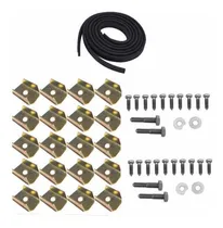 Comprar Kit Borracha + Chapa + Parafuso Chassis u002F Assoalho Fusca K55