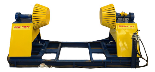 Desbobinador Duplo Para Bobinas De Aço Cap 12 Ton