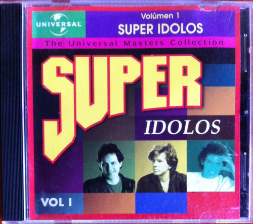 Carlos Mata, Ilan, Yordano. Super Idolos Vol. I. Cd Original