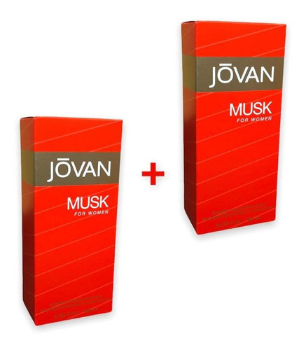 Colonia Jovan Musk 96ml Pack (2 Unid)