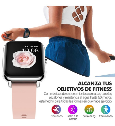 Reloj Inteligente Deportivo Impermeable Con Bluetooth | Mercado Libre