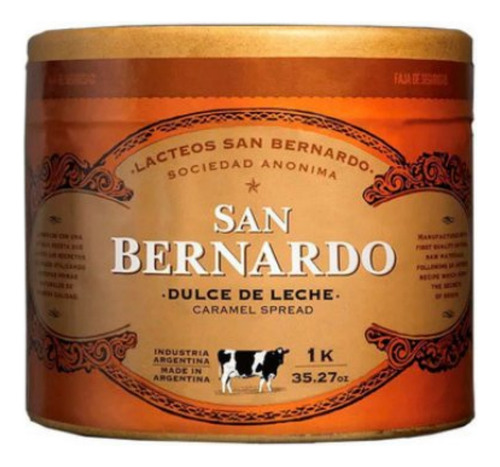 Dulce De Leche San Bernardo Pote Cartón 1 Kg Antigüa Receta