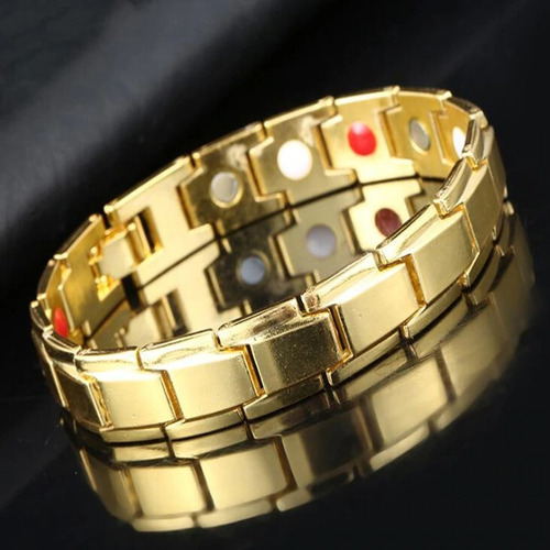 Imagen 3 de 5 de Pulsera Magnetica Imanes Terapia Artritis Salud