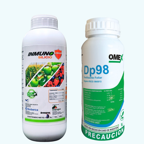 Kit Inmuno Crop Silicio + Omex Dp98. Para Gomosis Cítricos