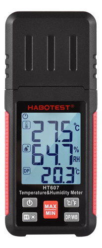 Higrotermógrafo, Psicrómetro Digital De Temperatura Habotest
