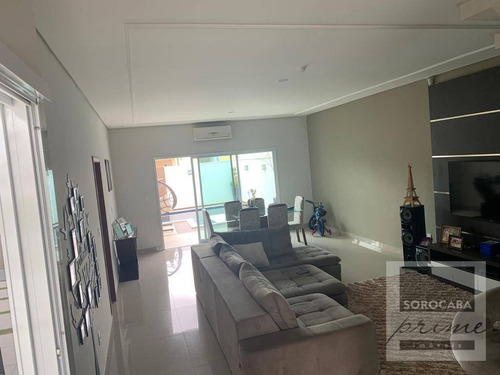 Imagem 22 de 30 de Sobrado Com 3 Dormitórios À Venda, 253 M² Por R$ 1.100.000 - Condomínio Ibiti Royal Park - Sorocaba/sp - So0178