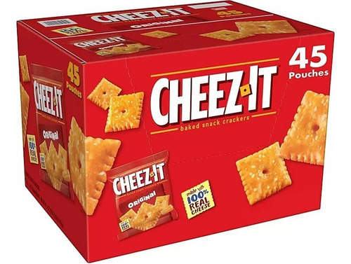 Cheez-it Galletas De Queso Original  45 Piezas