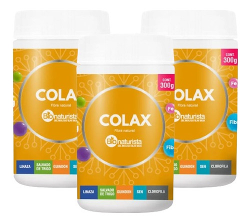 Colax Mejora Digestión & Combate Estreñimiento 03 Frascos 