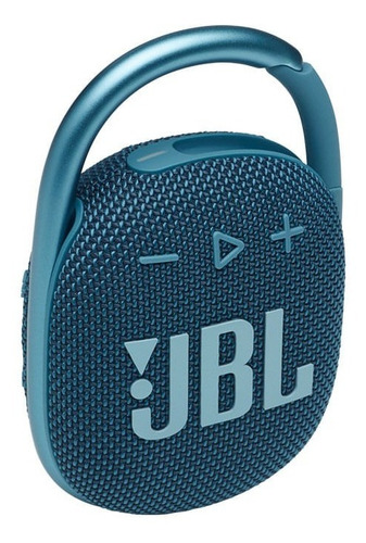 Caixa De Som Portátil Jbl Clip 4 Azul Bluetooth 10hs Bateria