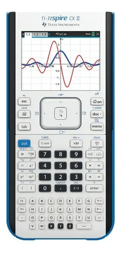 Calculadora gráfica Texas Instruments TI-Nspire TI-Nspire CX II color blanco