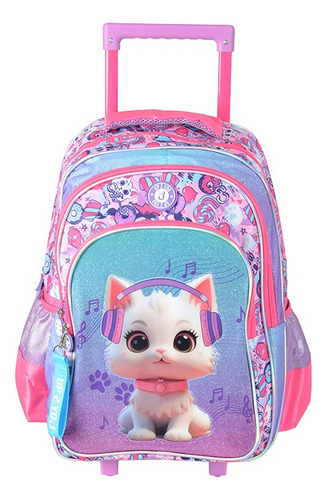 Mochila Escolar Carrito 18 Pulgadas 40 Litros Grande Niño