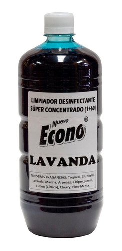 Desodorante De Pisos Concentrado X1 L- Pack X5 = 300l