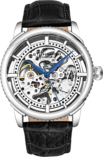 Stuhrling Original Reloj Automático Para Hombre, Esqueleto