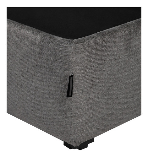 Base Cama Individual Dicasa Base Gris Oscuro Nizz