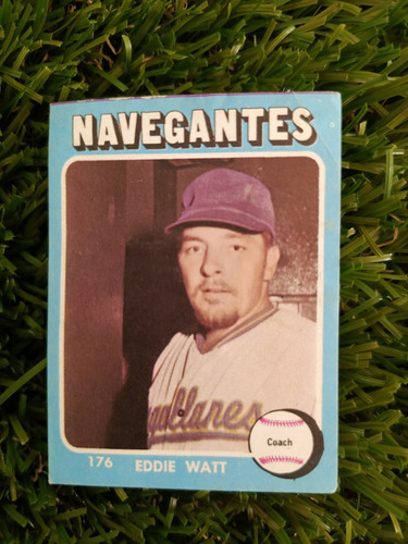 1974 Béisbol Profesional Venezolano Eddie Watt#176