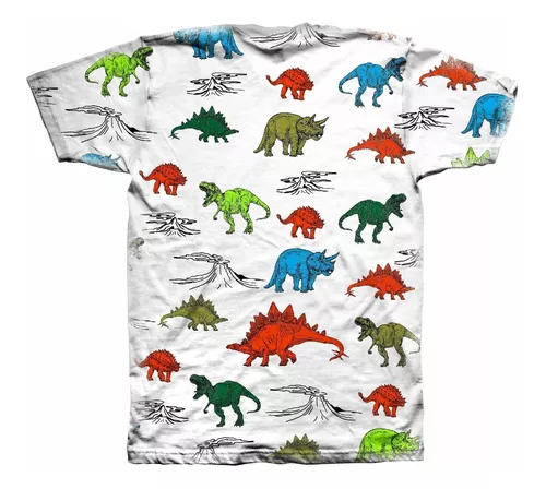 Camiseta Infantil Jogo Dinossauro Google 100% Algodão