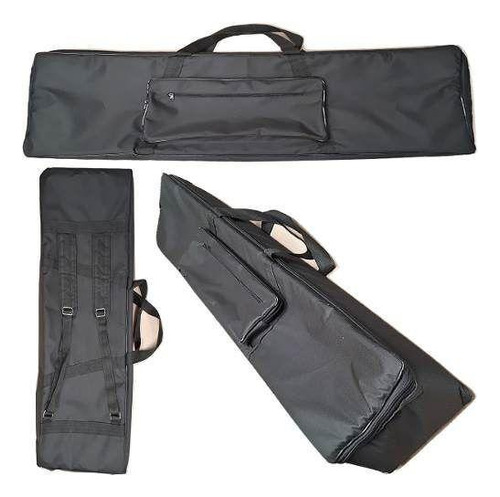 Capa Bag Para Piano Kurzweil Sp5 8 Master Luxo Nylon (preto)