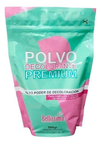 Polvo Decolorante Premium Bellissima X500g Con Colageno