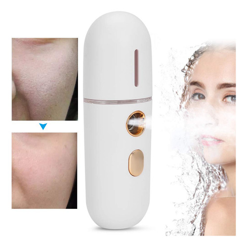 Rociador Facial De Niebla Mini Vaporizador Portátil Color