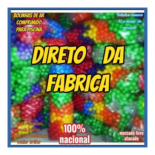 Imagem 8 de 9 de Bolinhas P/piscina Resistente Original De Fabrica Kit C/100