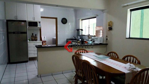 Imagem 4 de 26 de Sobrado Com 3 Dormitórios À Venda, 405 M² Por R$ 1.200.000 - Vila Camilópolis - Santo André/sp - So1034