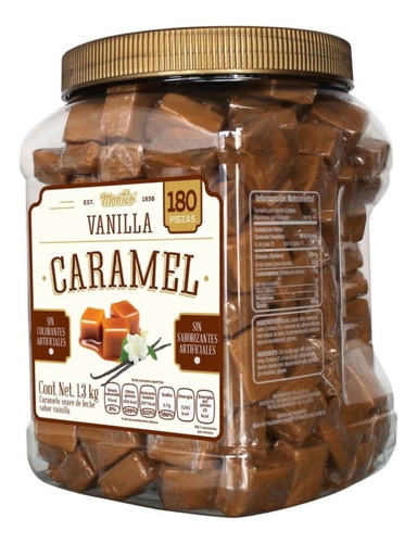 Caramelo Suave Montes Vainilla Dulces De Leche 1.3kg