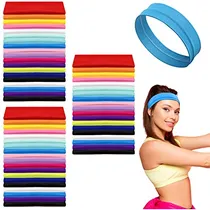 Comprar 60 Diademas De Entrenamiento Para Mujer, Diademas Elásticas