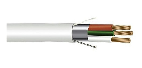 Cable Blindado 18/3 Plenum - 18 Awg 3 Conductores - 15 Pies