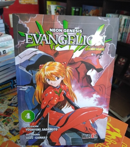 Manga Neón Genesis Evangelión Tomo N.4 Ivrea