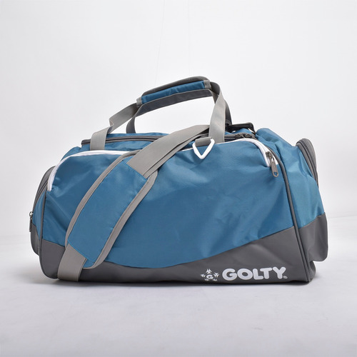 Maleta Para Gimnasio Golty 36-55 Litros Azul Gym Bag Azul Golty