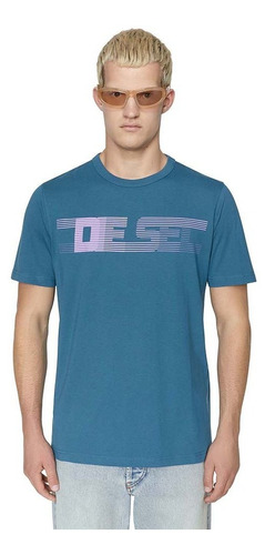 Polo Diesel T-just-e19 Indian Teal Hombre