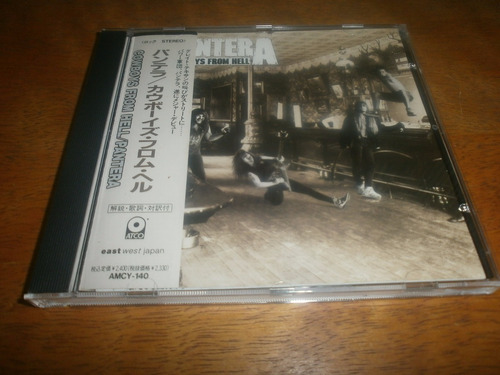 Pantera Cowboys From Hell Cd Japon Obi + Extra Booklet
