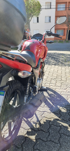 Moto Revisada, Com Pneus, Relação, Filtro E Vela Nova E Bau.