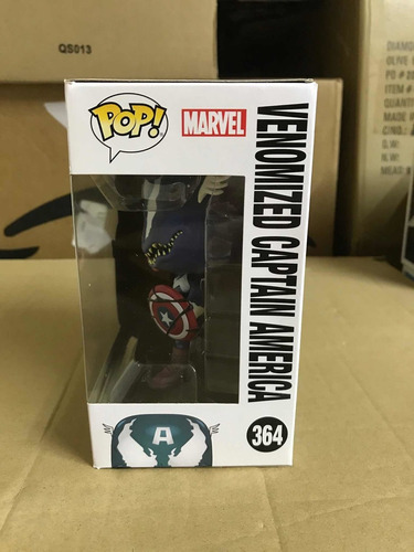 Funko Pop Venomized Capitan America 364 Marvel Venom