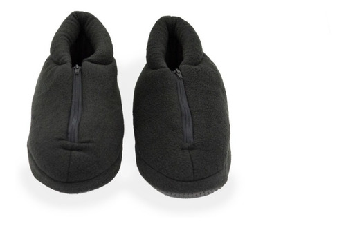 Imagen 2 de 3 de Pantuflas Bota Descanso, Colores Acolchada Suave Cremallera