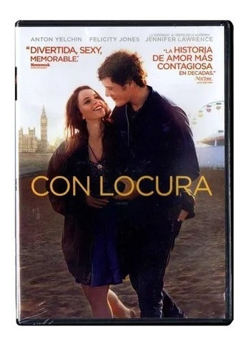 Con Locura Anton Yelchin / Felicity Jones Película Dvd