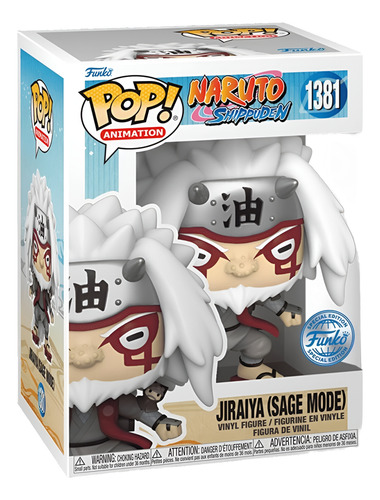 Funko Pop 1381 Jiraiya ( Sage Mode ) Naruto Special Edition
