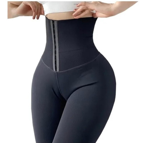 Pack 2 Calza Faja De Mujer Elasticada 