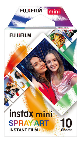 Cartucho Fujifilm Instax Mini Spray Art 10 Hojas 