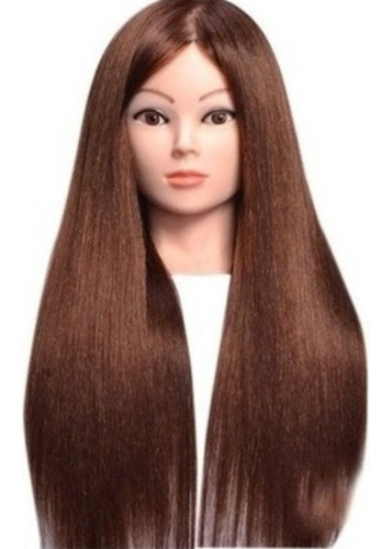 Maniquí Americano Cabeza De Cabello Real Maniquí Cabeza Para