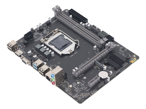 Placa Base De Computadora H81m Lga1150 Cpu Ddr3 De Doble Can