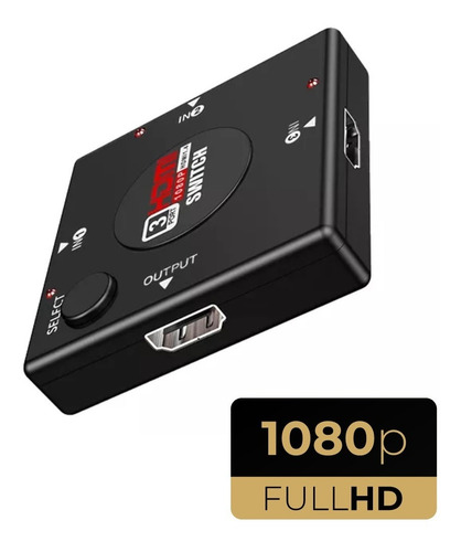 Adaptador Hdmi Switch 1 Salida 3 Entradas